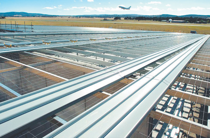 Canberra Airport - Hawker Roofing